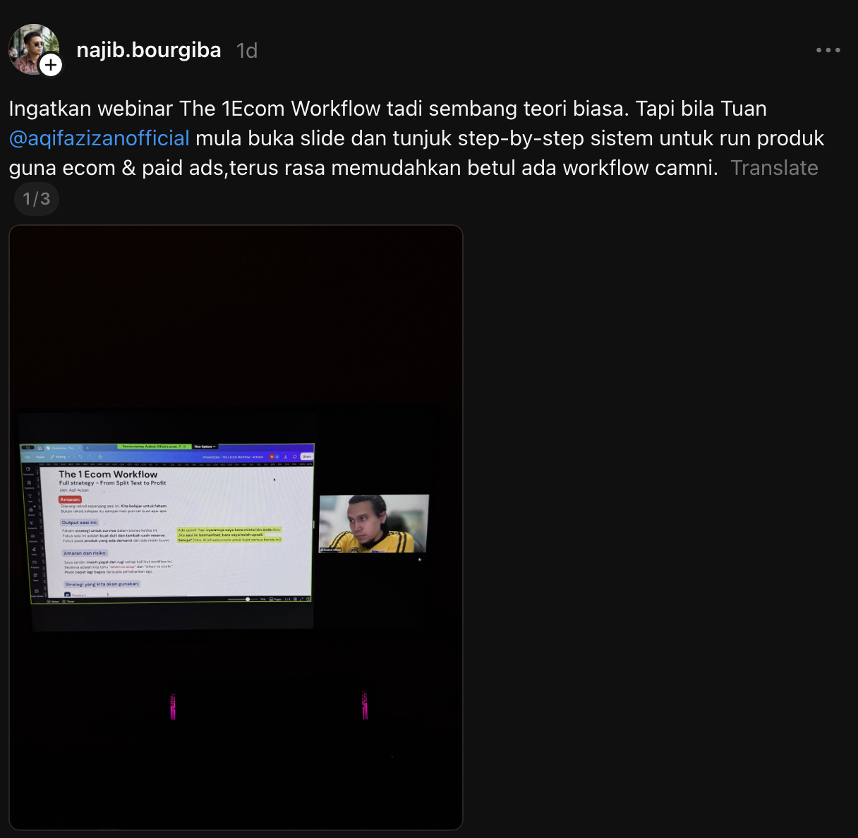 Testimoni Najib